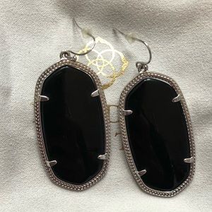 Kendra Scott Black Danielle Earrings